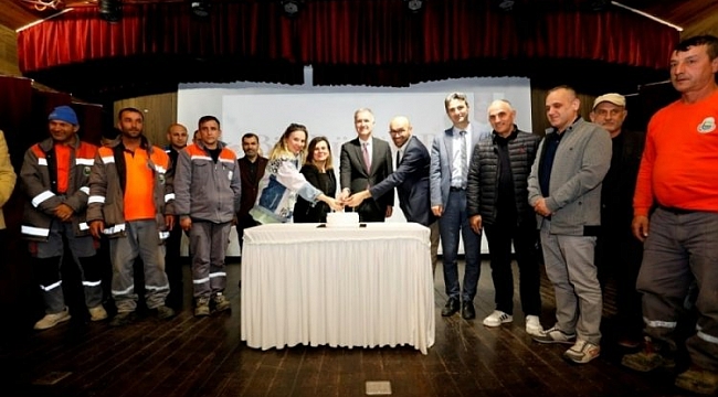 İnegöl'den personellere sürpriz doğum günü