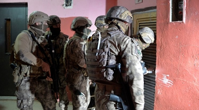 Mersin'de DEAŞ operasyonu