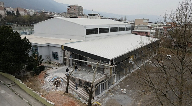 Mimar Sinan Spor Tesisi Kompleksi'nde sona geliniyor