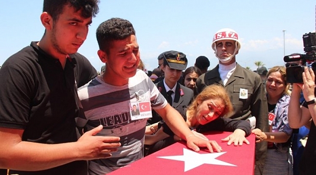 Piyade Uzman Çavuş Kapılay, son yolcuğuna uğurlandı