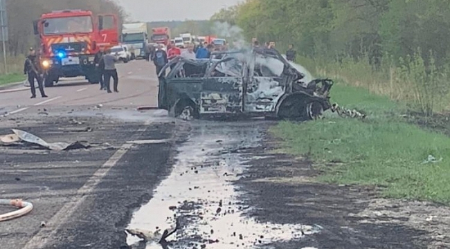 Ukrayna'da katliam gibi kaza