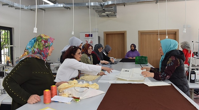 Yıldırım'da kadınlara meslek kursu