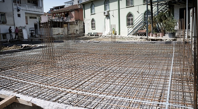 Adalet Camii'ne yeni hizmet binası yapılıyor