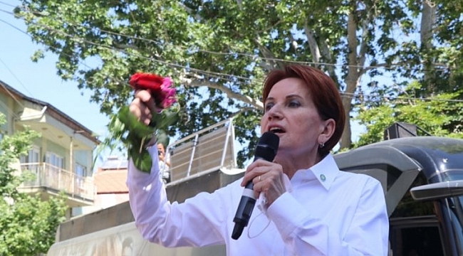 Akşener: Seçmen, velinimet olsun istiyorum