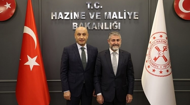 Bakan Nebati, TİM Başkanı Gültepe ile görüştü