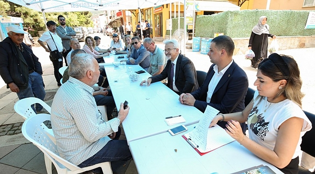 Başkan Erdem'den Çalı sakinlerini sevindiren haber