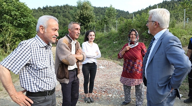 Başkan Erdem'den yangın mağdurlarına destek sözü