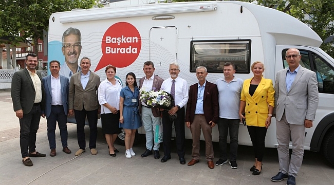 Başkan Erdem vatandaşı dinledi