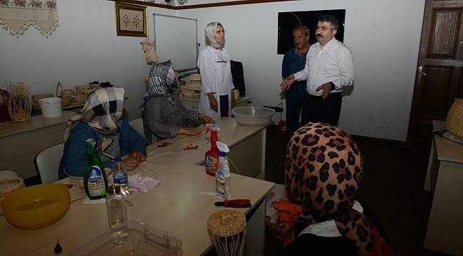 Başkan Yılmaz'dan 'YILMEK'e ziyaret