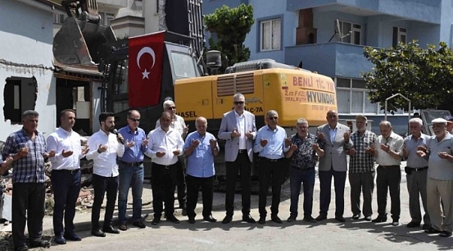 Bayramdere Yeniköy Merkez Cami'nde dönüşüm