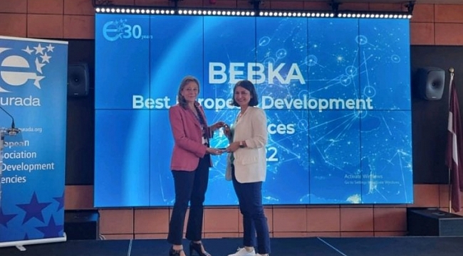 BEBKA'ya en iyi uygulama ödülü