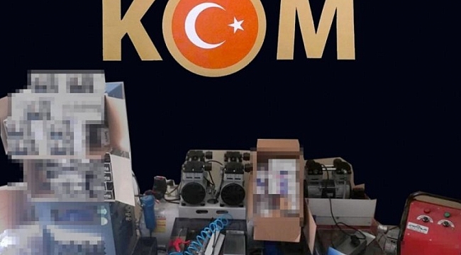Binlerce makaron ele geçirildi