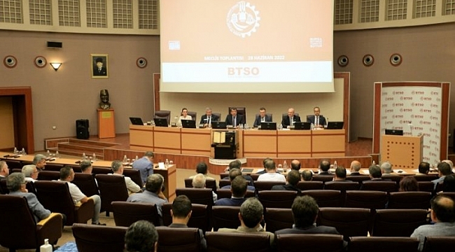 BTSO Haziran Ayı Meclis Toplantısı sona erdi