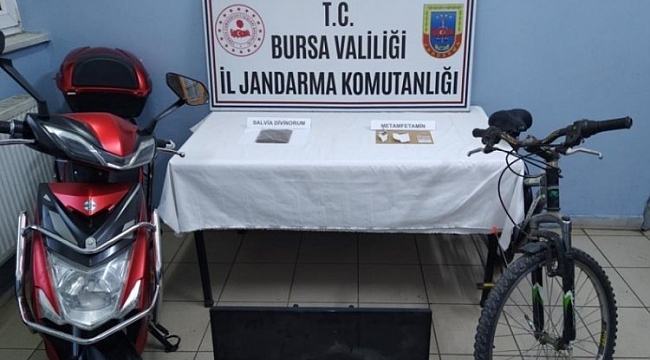 Bursa'da jandarmadan uyuşturucu operasyonu