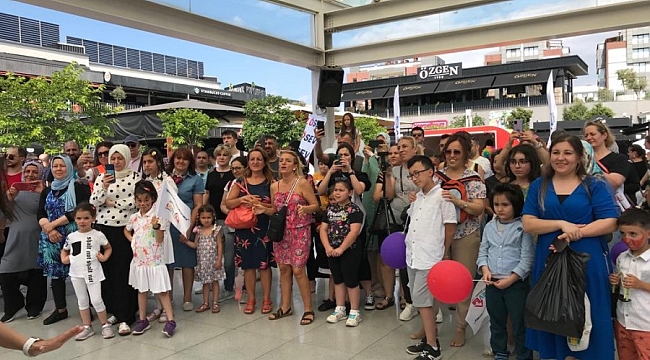 Bursa'da LÖSEV aile kucaklaşması