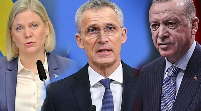Erdoğan, Stoltenberg ve Andersson ile görüştü