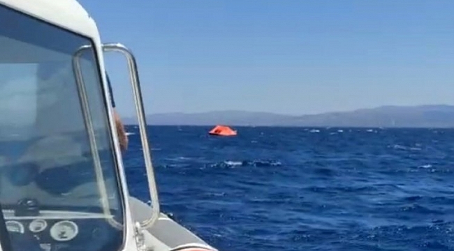 Geri itilen 46 göçmen kurtarıldı