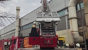 İstanbul'da fabrikada korkutan yangın