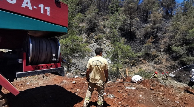 Marmaris'te soğutma çalışmaları devam ediyor