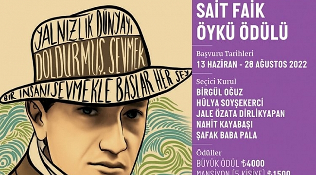 Nilüfer'de Sait Faik Öykü Ödülü süreci başlıyor