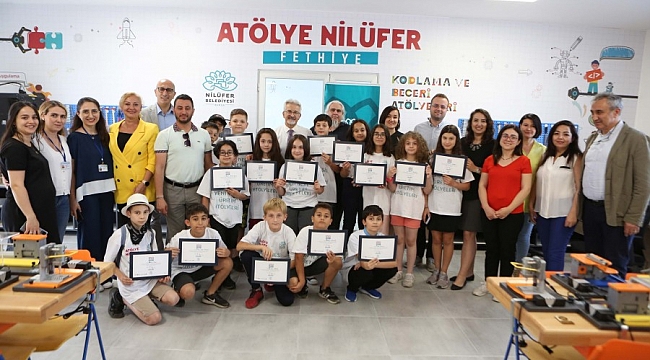 Nilüferli çocuklar iklim dostu projelerini sergiledi
