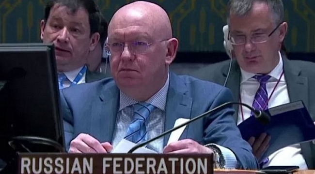 Rusya Büyükelçisi BM Güvenlik Konseyinde oturumu terk etti