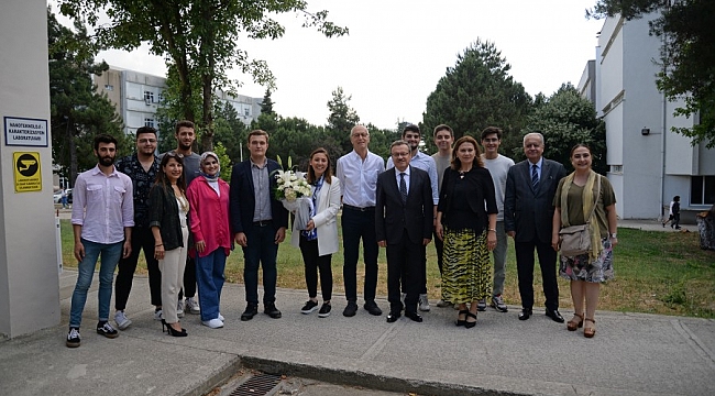 Tekstil Mühendisliği Bölümü'nden UTIB ve UHKİB'e teşekkür