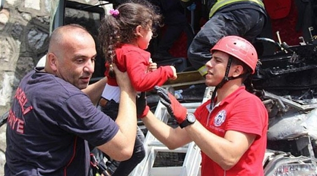 TEM'de 11 araç birbirine girdi