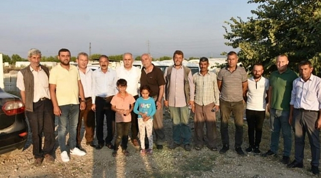 Başkan Aydın tarım işçileri ile bir araya geldi