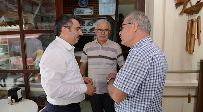 Başkan Yılmaz vatandaşların sorunlarını dinledi