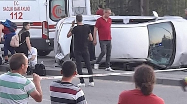 Başkentte akıl almaz kaza