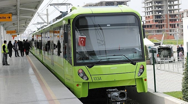 Bursa'da metro ve tramvay 15 Temmuz'da ücretsiz!