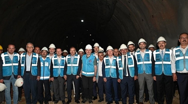 Bursa T04 Tüneli'nde ışık göründü