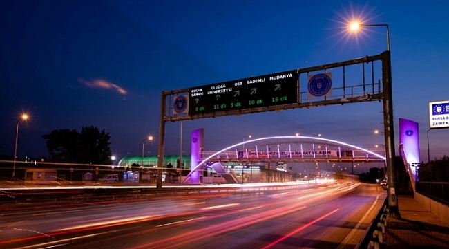Bursa trafiğine 'Erdoğan' ayarı