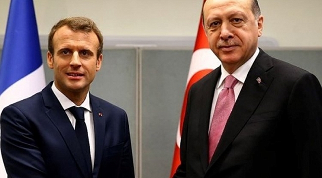 Erdoğan, Macron ile tahıl koridoruna ilişkin görüşme sağladı