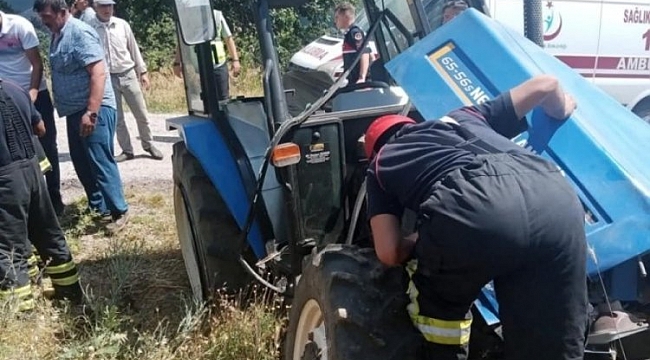 Feci kaza can aldı