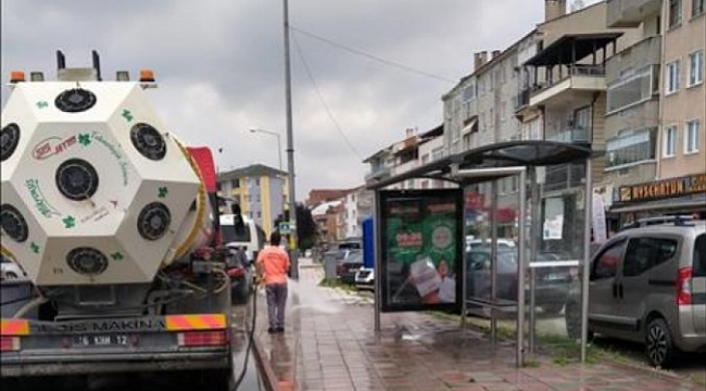 İnegöl'de bayram sonrası temizlik