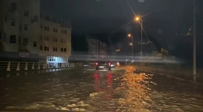 Karabük'te yağış etkili oldu