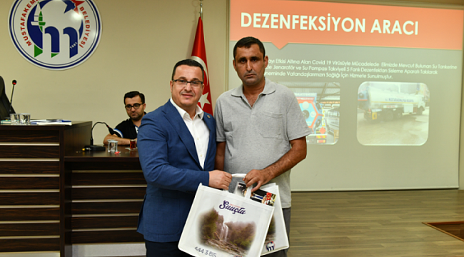 Mustafakemalpaşa'da ''Ayın personeli