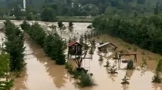 Ordu'da dere taştı