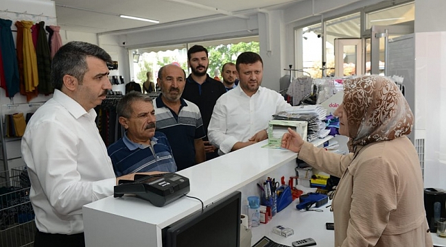 Başkan Yılmaz, mahalle sakinleri ile bir araya geldi