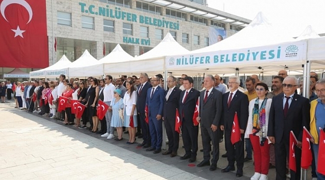 Nilüfer'de coşkulu 30 Ağustos kutlaması