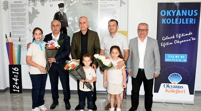 Başkan Aydın'dan okul ziyaretleri