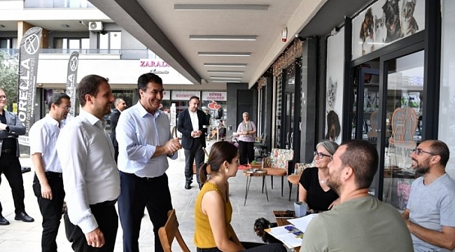 Başkan Dündar'dan Soğanlı Mahallesi'ne ziyaret