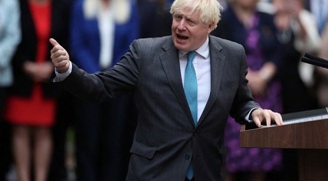 Boris Johnson'dan veda
