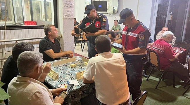 Bursa'da Jandarmadan kumar operasyonu