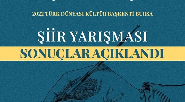 Bursa'da ödüllü şiirler belirlendi