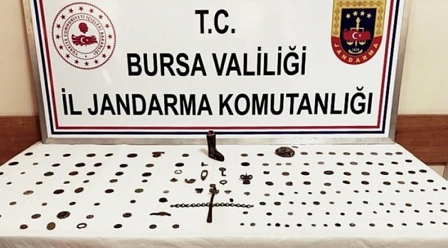 Bursa'da tarihi eser operasyonu