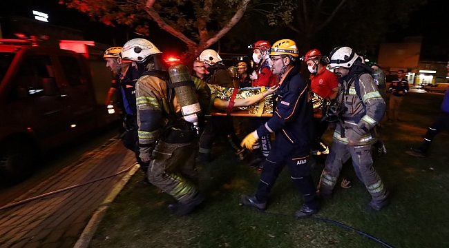 Bursa metrosunda nefes kesen tatbikat