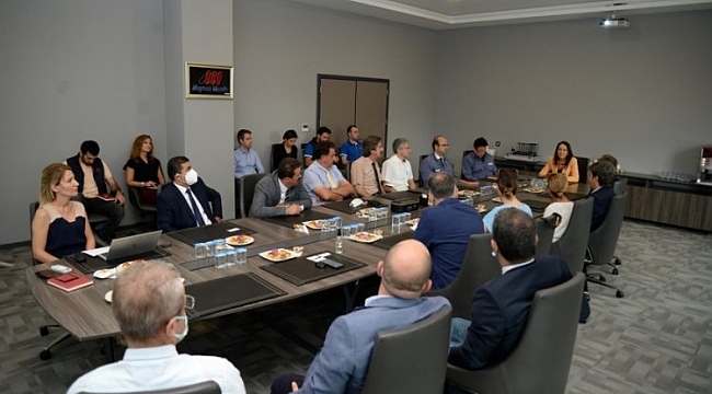 BUÜ'den Maysan Mando'ya işbirliği ziyareti